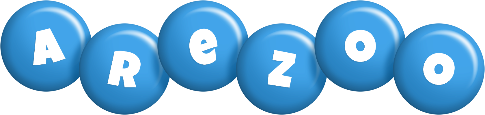 Arezoo candy-blue logo