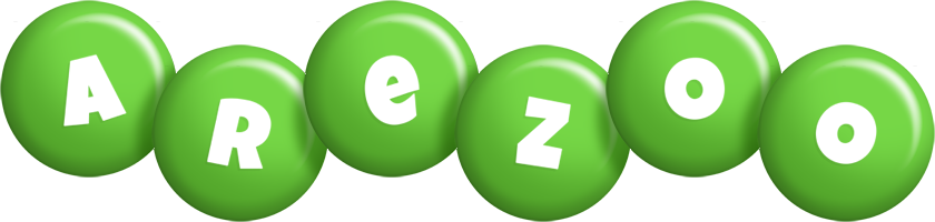 Arezoo candy-green logo