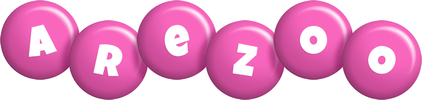 Arezoo candy-pink logo