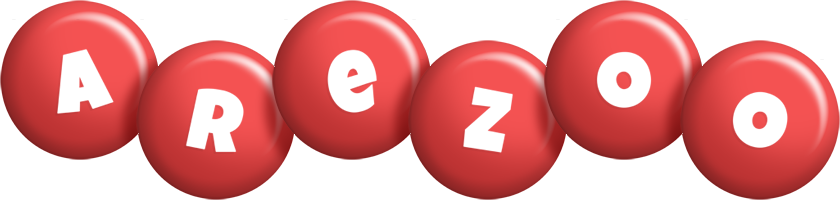 Arezoo candy-red logo