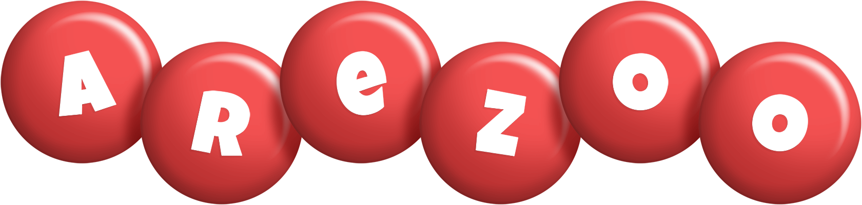 Arezoo candy-red logo