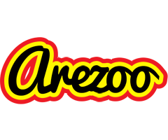 Arezoo flaming logo