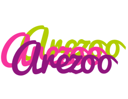 Arezoo flowers logo