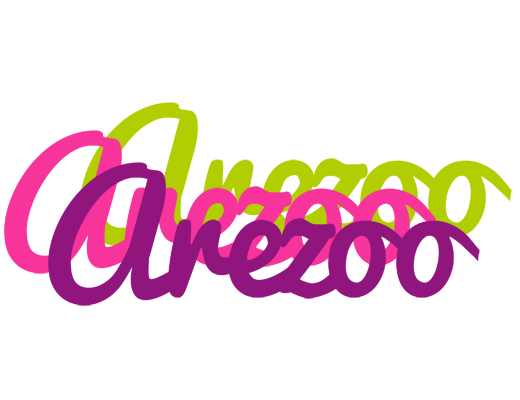 Arezoo flowers logo