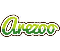 Arezoo golfing logo