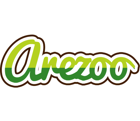 Arezoo golfing logo