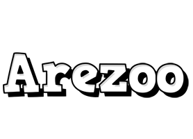 Arezoo snowing logo