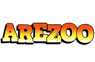 Arezoo sunset logo