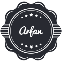 Arfan badge logo