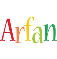 Arfan birthday logo