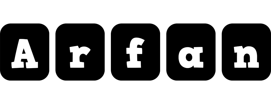 Arfan box logo