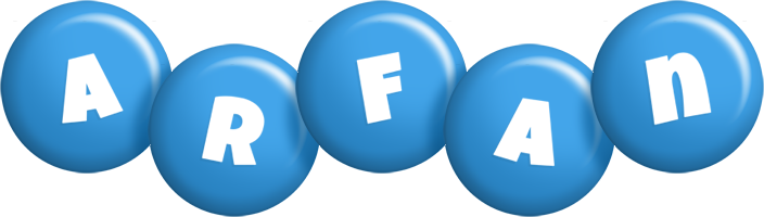 Arfan candy-blue logo