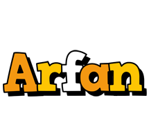 Arfan cartoon logo