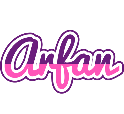 Arfan cheerful logo