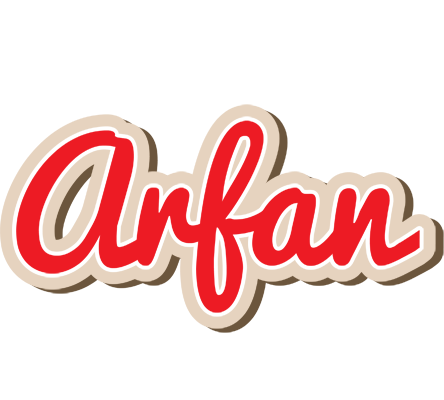 Arfan chocolate logo