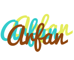 Arfan cupcake logo