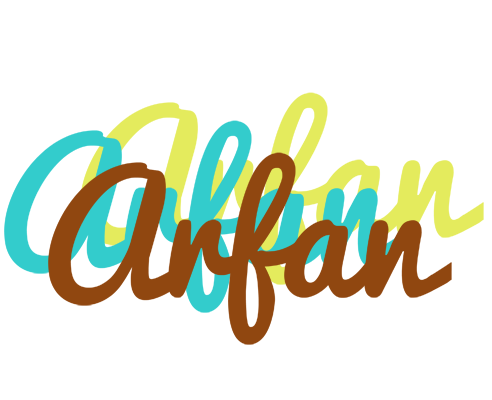 Arfan cupcake logo