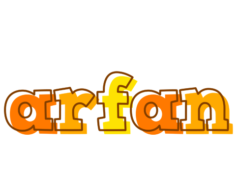 Arfan desert logo