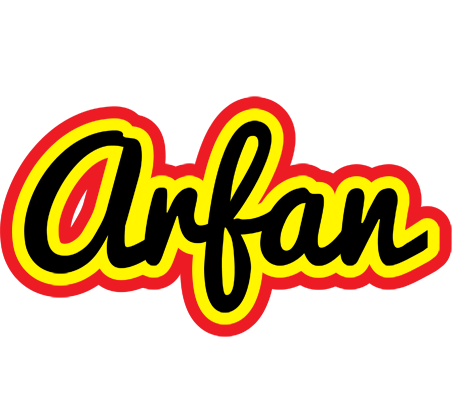 Arfan flaming logo