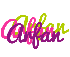 Arfan flowers logo