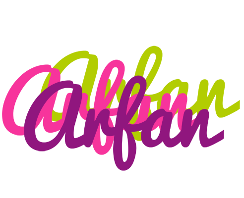 Arfan flowers logo