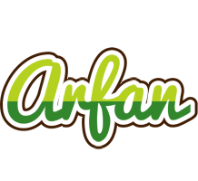 Arfan golfing logo