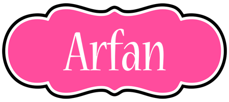 Arfan invitation logo