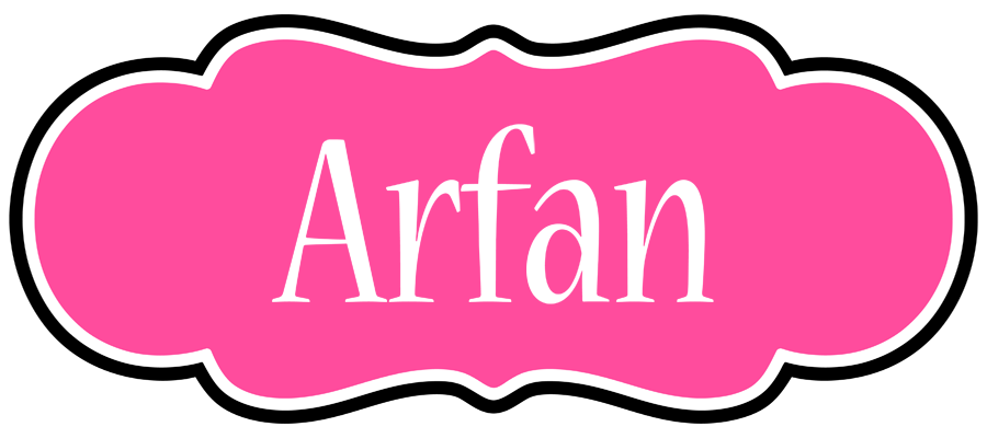 Arfan invitation logo