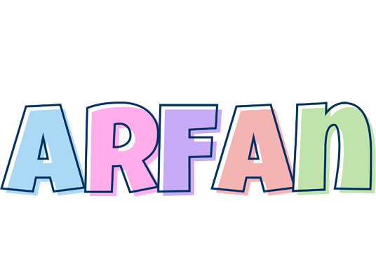 Arfan pastel logo