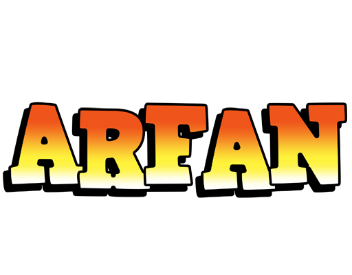 Arfan sunset logo