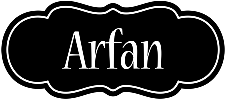 Arfan welcome logo