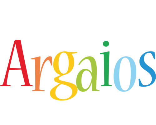 Argaios birthday logo