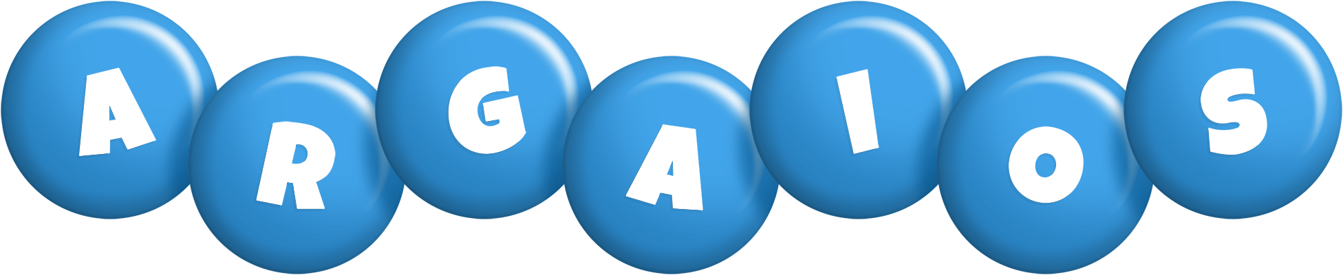 Argaios candy-blue logo