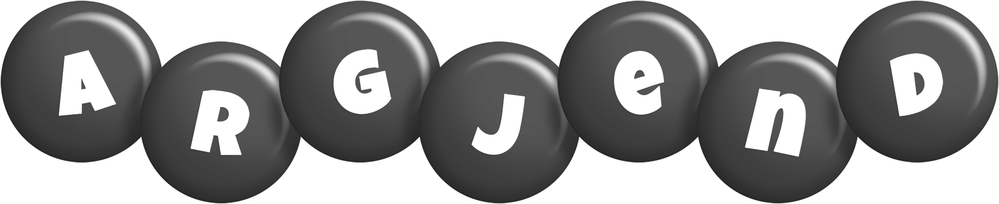 Argjend candy-black logo