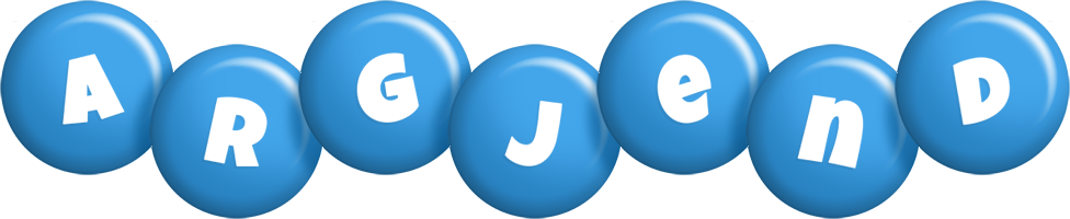 Argjend candy-blue logo