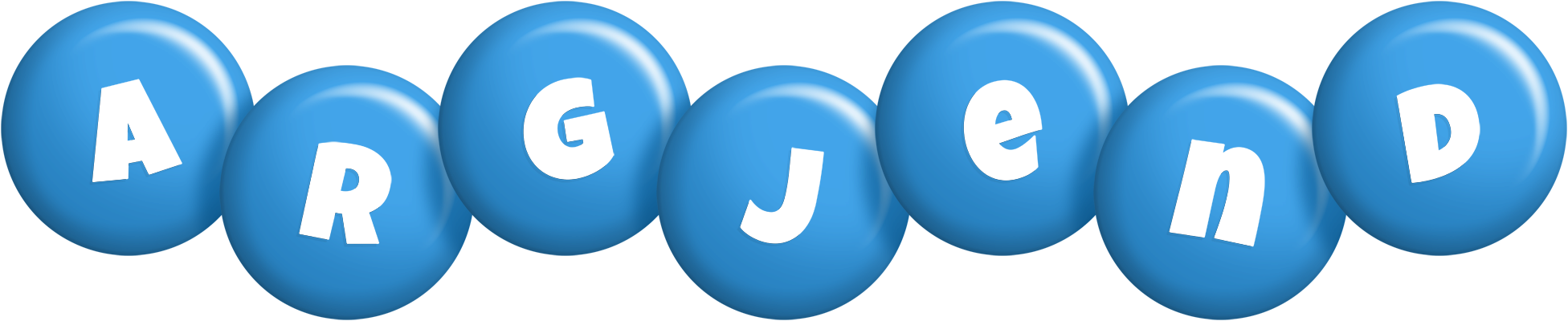 Argjend candy-blue logo