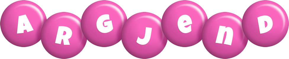 Argjend candy-pink logo