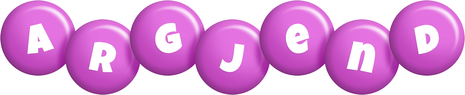 Argjend candy-purple logo