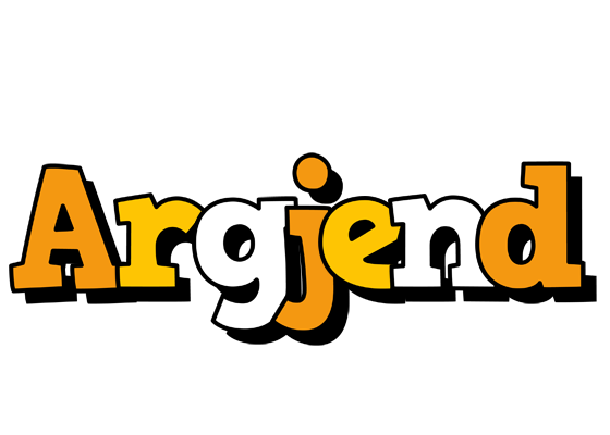 Argjend cartoon logo