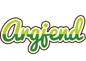 Argjend golfing logo