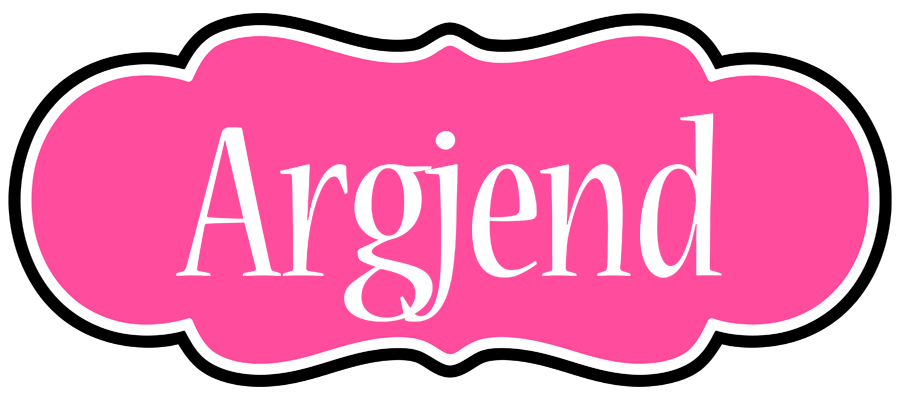 Argjend invitation logo
