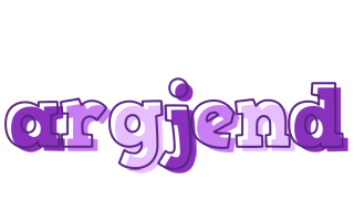 Argjend sensual logo