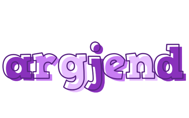Argjend sensual logo