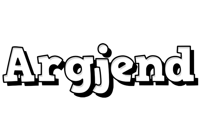 Argjend snowing logo