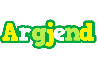 Argjend soccer logo