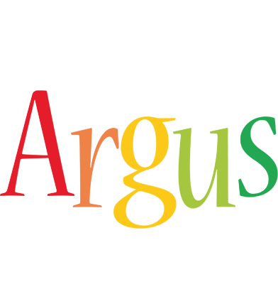 Argus birthday logo
