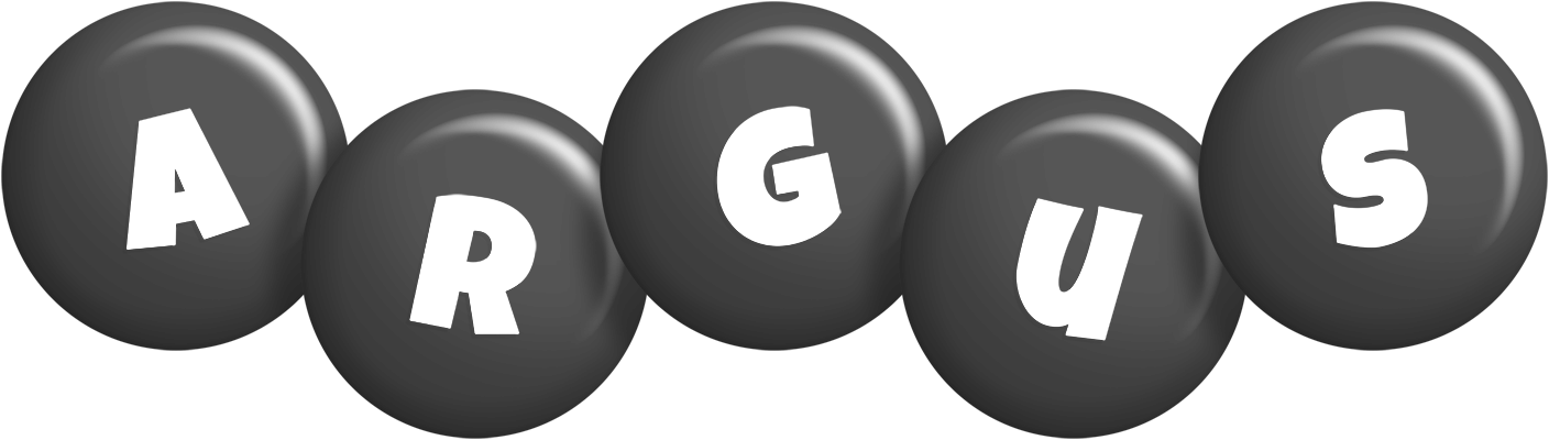 Argus candy-black logo