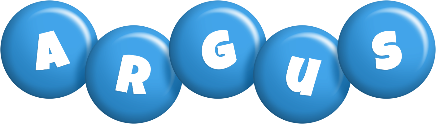 Argus candy-blue logo