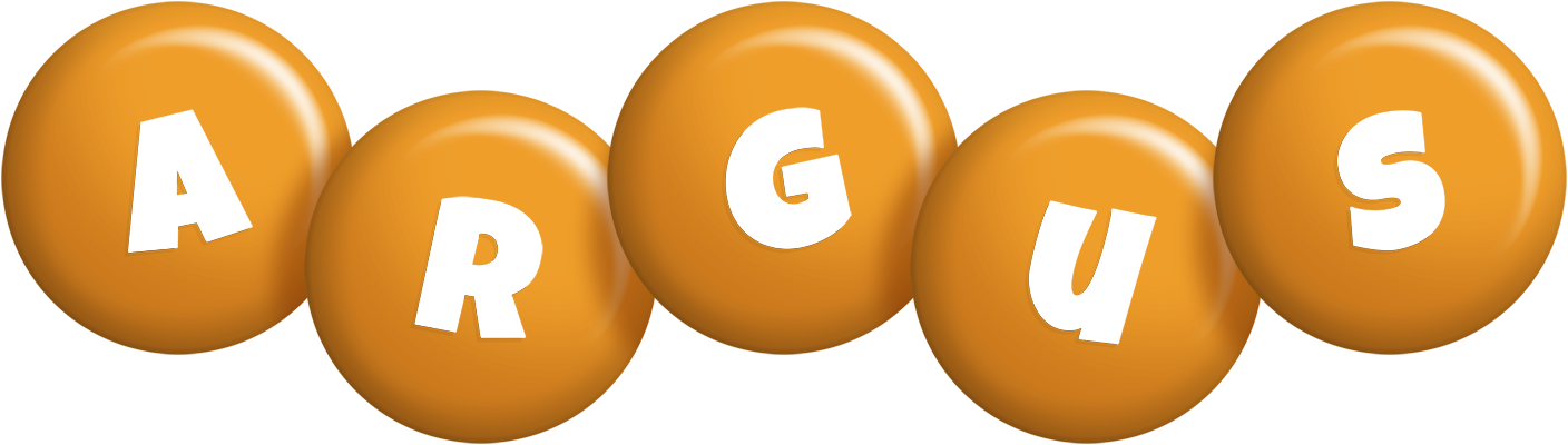 Argus candy-orange logo