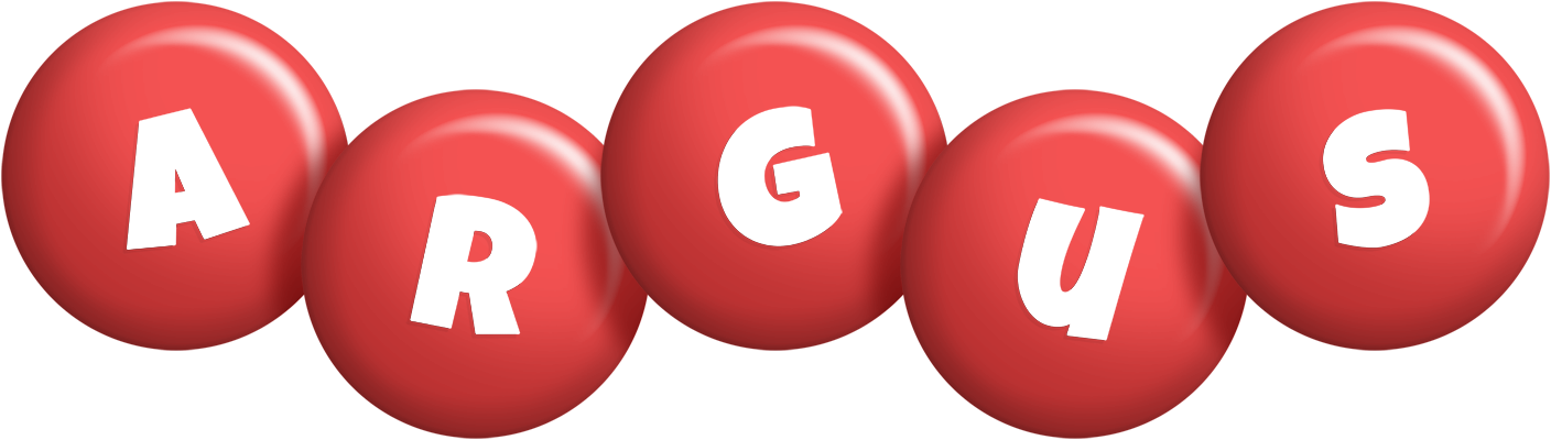 Argus candy-red logo
